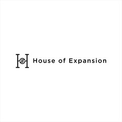 House of Expansion Logo with Letter H and Circle