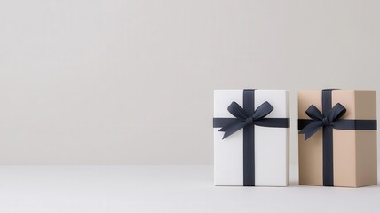 Custom Gift Box, a minimalist box design ready for branding, Contemporary style, versatile packaging