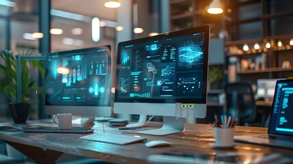 Seamless Digital Workspace with Integrated Productivity and Communication Tools