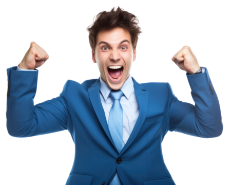 PNG Shouting adult surprised accessory.