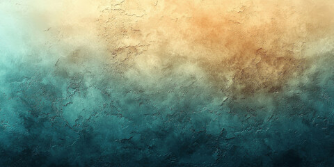 Obraz premium Abstract textured background with a gradient of blue and yellow.