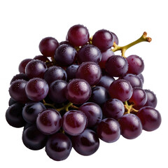 Fototapeta premium red grapes isolated on white