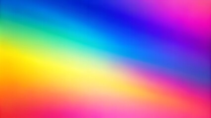 Obraz premium a stunning gradient of rainbow colors transitioning smoothly, forming an abstract and energetic backdrop perfect for modern, creative designs and artistic projects