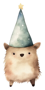 recommend clip art: PNG Headgehog wearing party hat mammal animal rat.