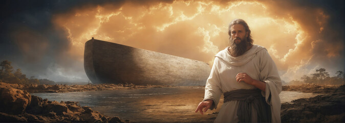 Noah and the ark. Bible Old Testament.