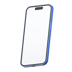 3D Rendered Blank Phone 16 Smartphone Mockup