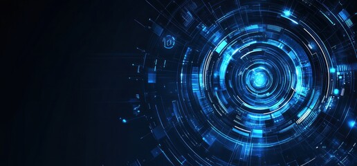 Obraz premium Abstract Digital Technology Background