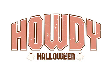 Howdy Halloween EPS Western Cowboy PNG