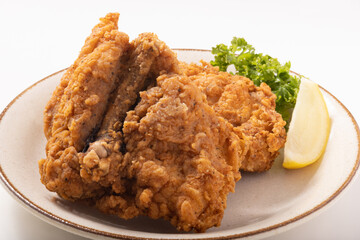 骨付きフライドチキン（岩手県産　いわい鶏）