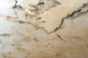 A stunning marble surface highlights beautiful natural patterns