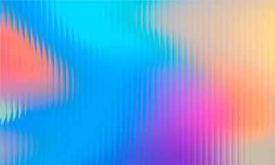 Gradient Multicolored. Vector Glass grainy Blurred neon in pastel colors. For covers, wallpapers, branding and other projects. Multicolored glass texture for banner, wallpaper, template, print.