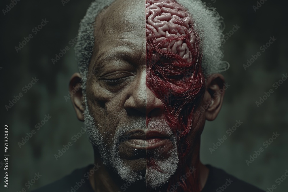Poster sensory fusion augmented intelligence brain power immersive reality and robotic automation elderly m