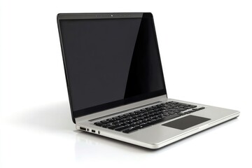 Fototapeta premium computer laptop isolate on white background