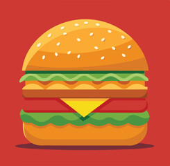 Burgar illustration art work.eps