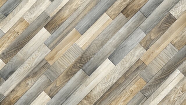 Gray beige striped wooden parquet background with elegant design
