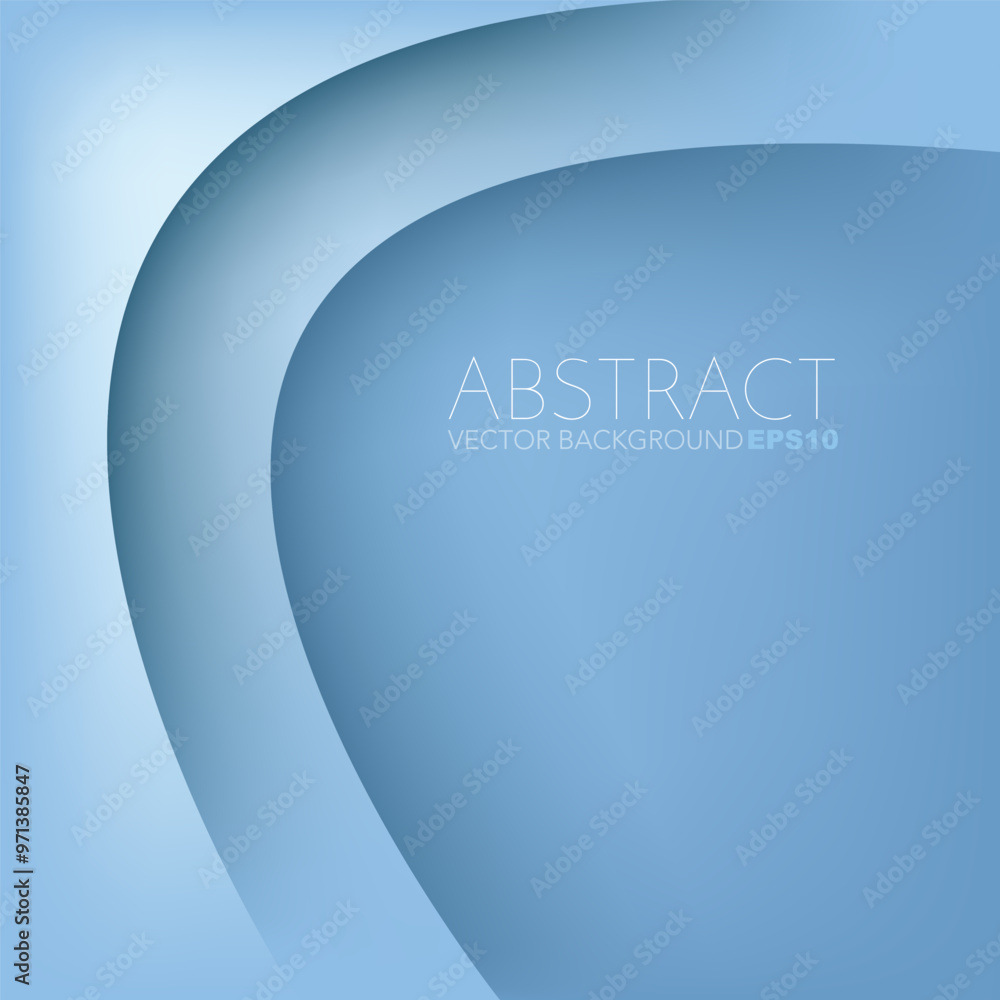 Poster graphic vector curve line overlap background for text and message design