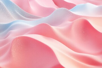 Obraz premium Pastel sand background for cosmetic product catwalk.