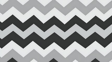 Minimalist Grey Chevron Pattern on Charcoal Grey Background - Seamless Line Drawing Flat Design for Textile and Wallpaper