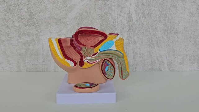 Male anatomy reproductive system penis and medicine