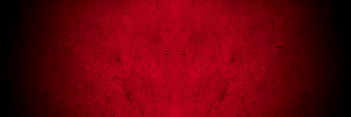 Old wall texture cement black red  background abstract dark color design are light with white gradient background.