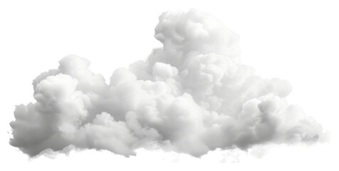 PNG Fluffy white cloud formation sky