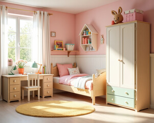 children's bedroom for girls