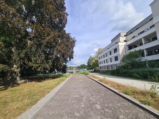eine Nebenstrasse in Berlin Treptow/Köpenick