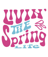 Retro, Spring Craft Design. T-shirt Design. Illustration