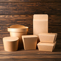 Paper food containers