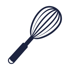 Vector illustration of a minimalistic mixing bowl.