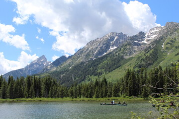 lake in the mountains