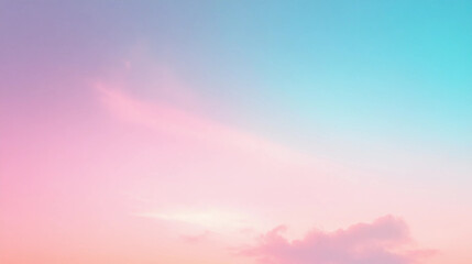 Fototapeta premium Cotton candy gradient background