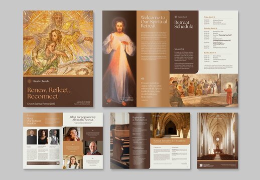 Church Brochure Template