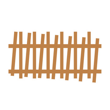 recommend clip art: Wooden picket fence