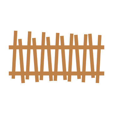 recommend clip art: Wooden picket fence