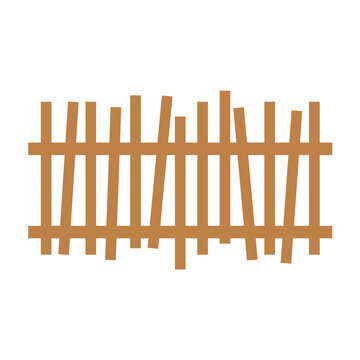 recommend clip art: Wooden picket fence