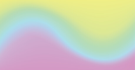 Blurry background with pink, yellow, green and blue colors