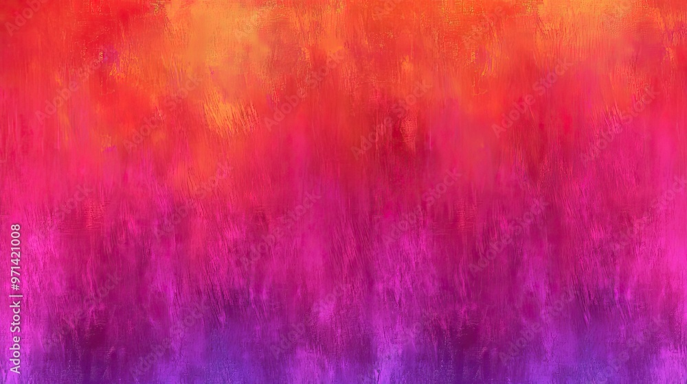 Poster a vibrant abstract gradient blending warm and cool colors, creating a dynamic visual effect.