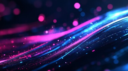 Obraz premium Vibrant Abstract Waves