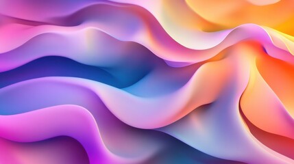 Obraz premium Colorful Abstract Waves