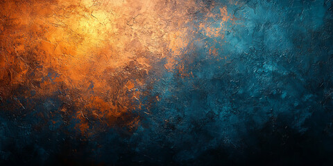 Obraz premium Abstract textured background with warm and cool tones.