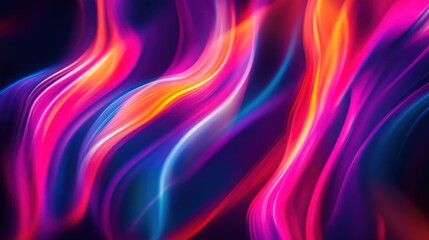 Fototapeta premium Vibrant Abstract Flow
