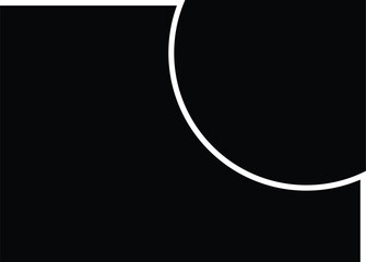 2 Empty collage rectangle photo frame template vector illustration.	