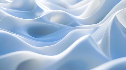 Soft Waves of Fabric
