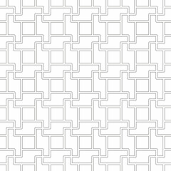 Seamless abstract geometric pattern with connected lines forming a maze. Suitable for various creative projects or decorative elements.