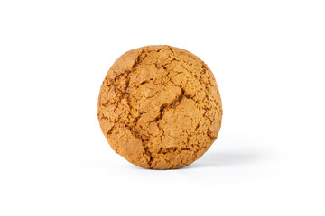 Homemade cookie isolated on white