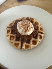 cinnamon waffle