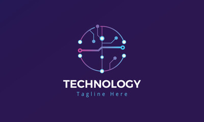 Best technology logo design, Modern tech logo vector template