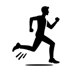 Running man icon