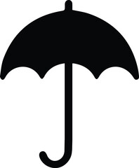 Umbrella icon set. Vector illustration